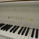 Schimmel Wilhelm 180 Grand Piano White Polish