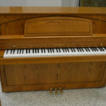 Yamaha Decorator Upright Piano Oak Finish